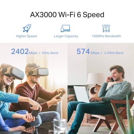 Repetidor De Wi-Fi Tp-Link Re705x Ac3000 2 Antenas 001
