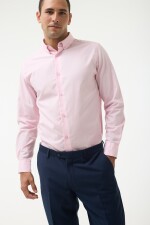 Camisa Oxford ROSADO