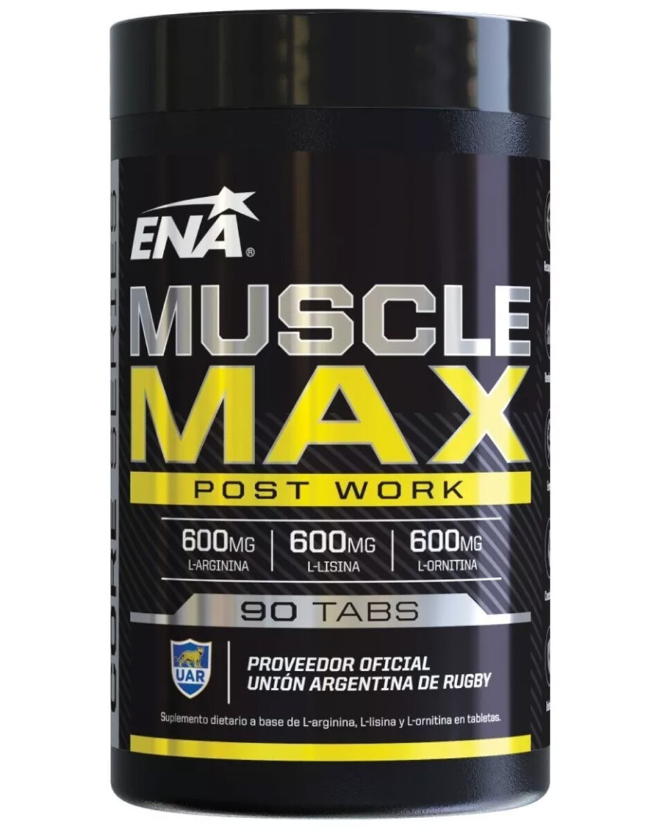 Suplemento ENA Muscle Max 90 comprimidos 