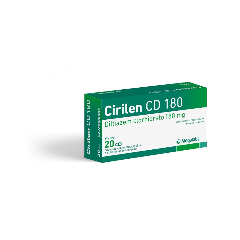 Cirilen Cd 180 Mg. 20 Caps. Cirilen Cd 180 Mg. 20 Caps.