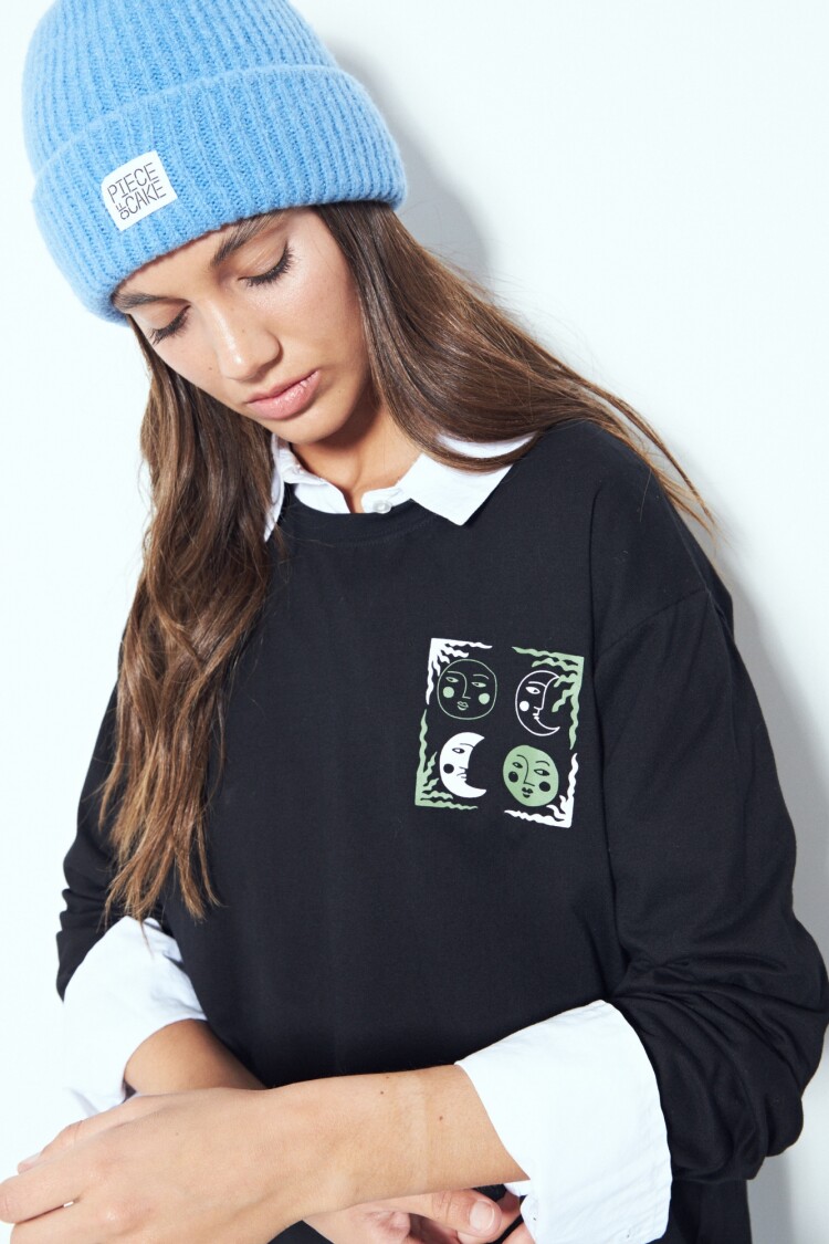 REMERA YELLOWSTONE Negro
