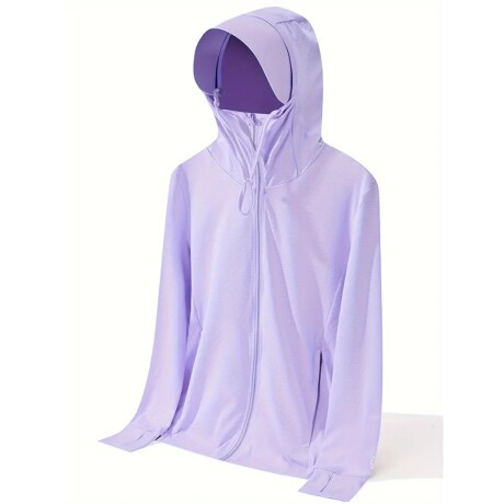 Campera con protección UV 50+ para dama Lila