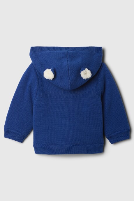 Canguro Con Felpa Paddington Bebé Sodalite Blue 19-3953