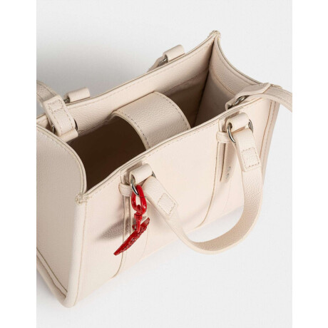 Cartera City Blanco Crudo