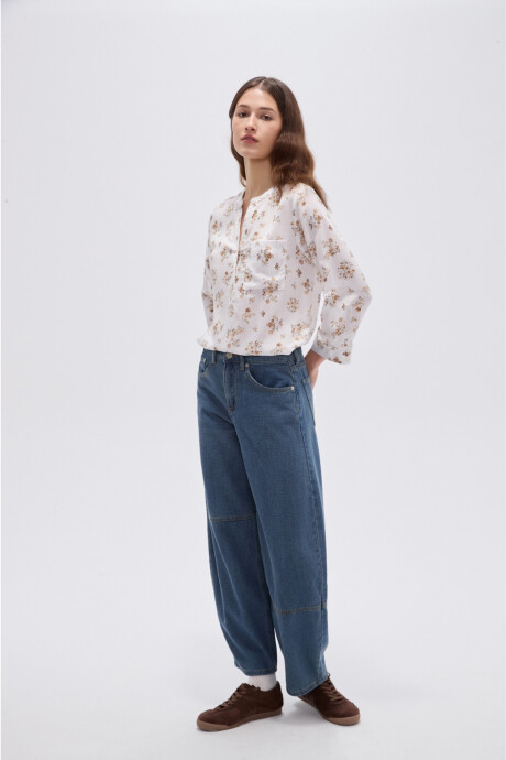 Pantalon Barri Azul Oscuro