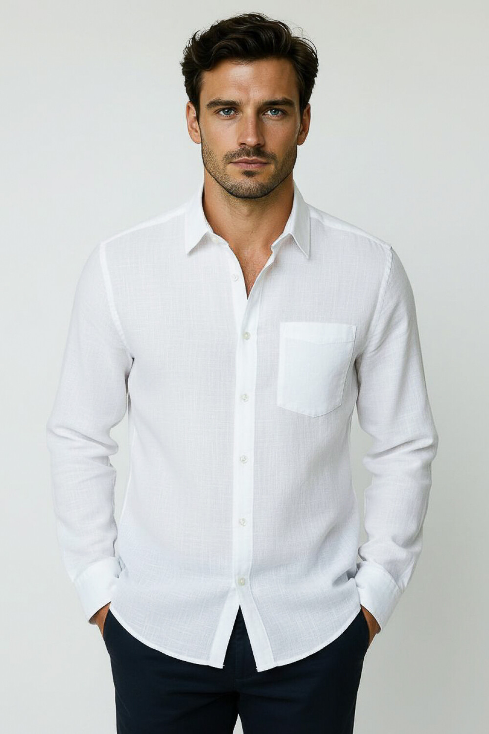 Camisa Evren Blanco