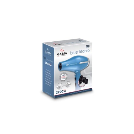 SECADOR GAMA BLUE TITANIO 3D220 V SECADOR GAMA BLUE TITANIO 3D220 V