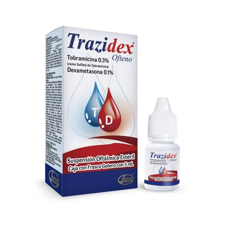 Trazidex Ofteno Gotas x 5 ML Trazidex Ofteno Gotas x 5 ML