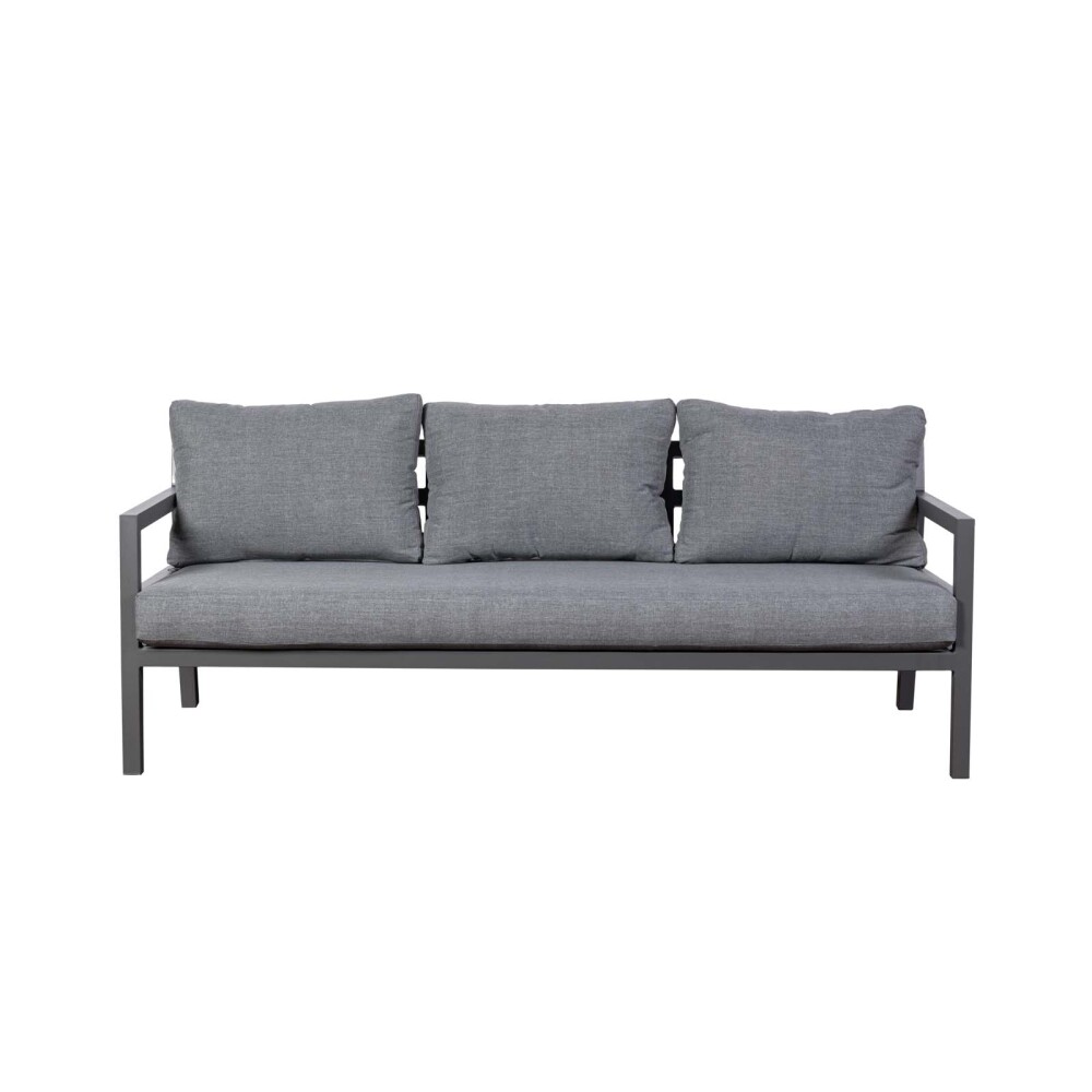 SET DE LIVING ALUMINIO GRIS PORTOFINO