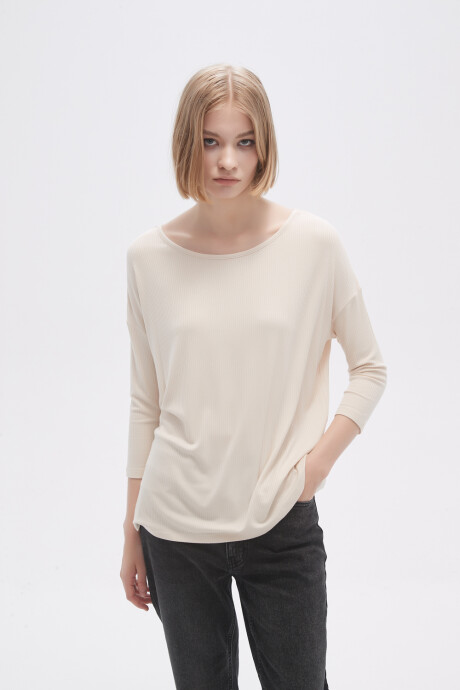 Remera Capachoas Crudo / Natural