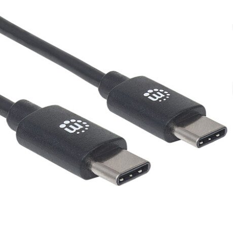 Cable USB C macho/macho 2,0 mts - Manhattan Cable Usb C Macho/macho 2,0 Mts - Manhattan