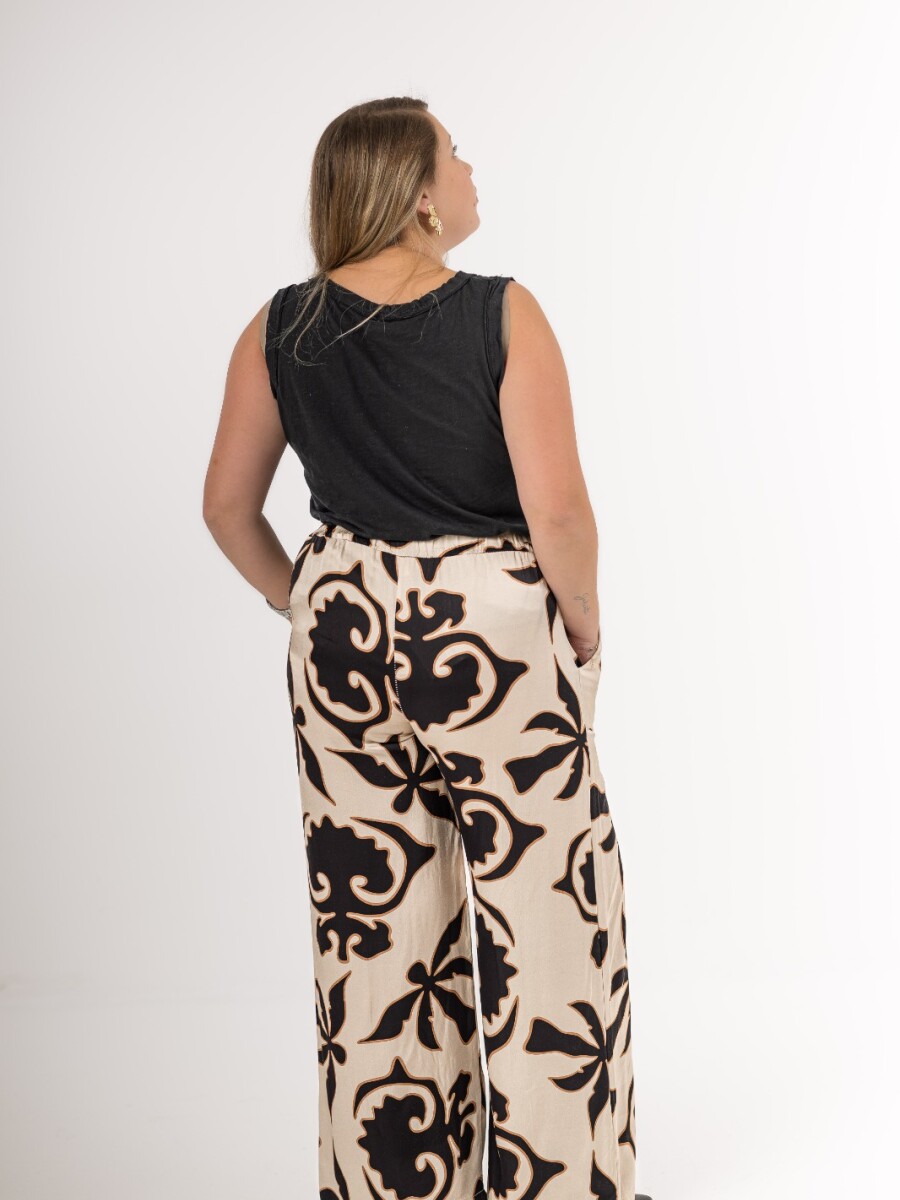 Pantalón de seda Pantalón de seda