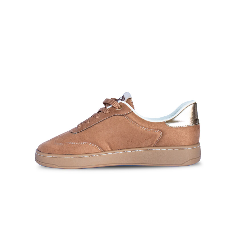 Calzado deportivo de dama Piccadilly BROWN/GOLD