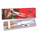 Juego de Asado Madefer 2 Piezas Cuchillo y Tenedor Acero Inoxidable Juego de Asado Madefer 2 Piezas Cuchillo y Tenedor Acero Inoxidable