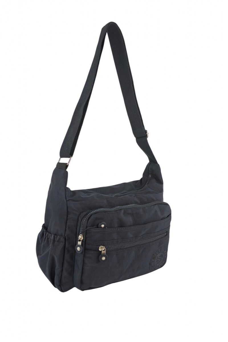 Morral con bolsillos Morral con bolsillos negro