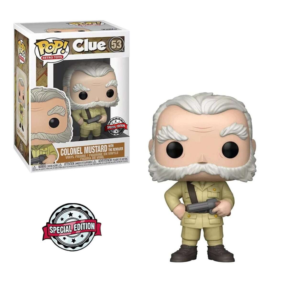 Colonel Mustard with Revolver Clue - 53 