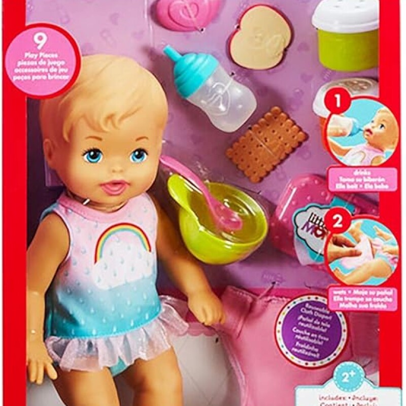 Muñeca little mommy hotsell hora de hacer pipi