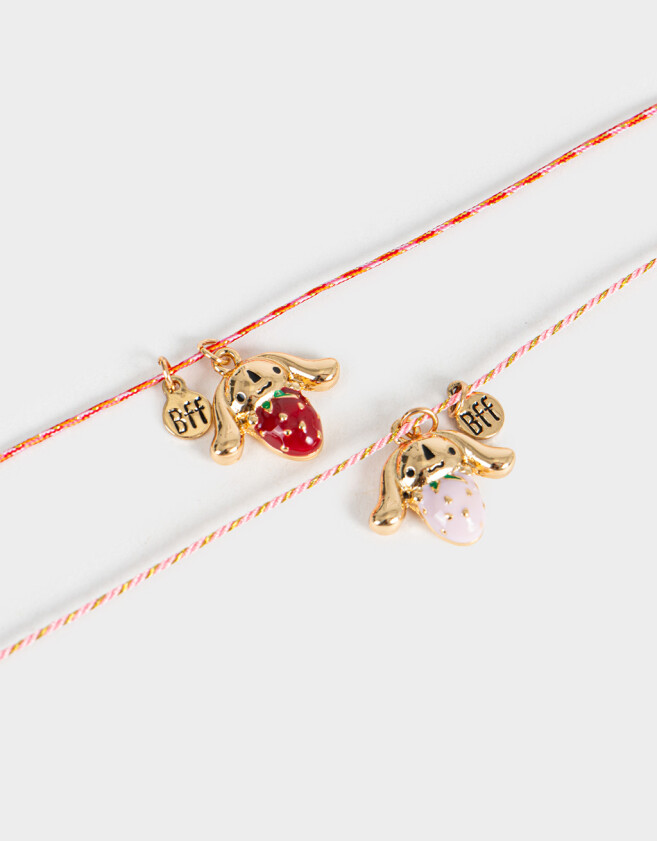 Collares Infantiles Licencias Collares Para Compartir Cinnamoroll - Dorado