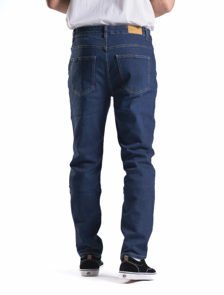 Jean Regular Fit Largo 30 Azul Oscuro