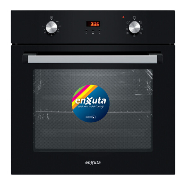 Horno Eléctrico de Empotrar Enxuta Negro con Convección Digital Horno Eléctrico de Empotrar Enxuta Negro con Convección Digital