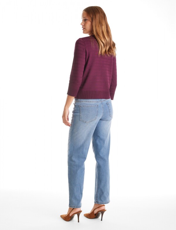 Cardigan Basico VIOLETA