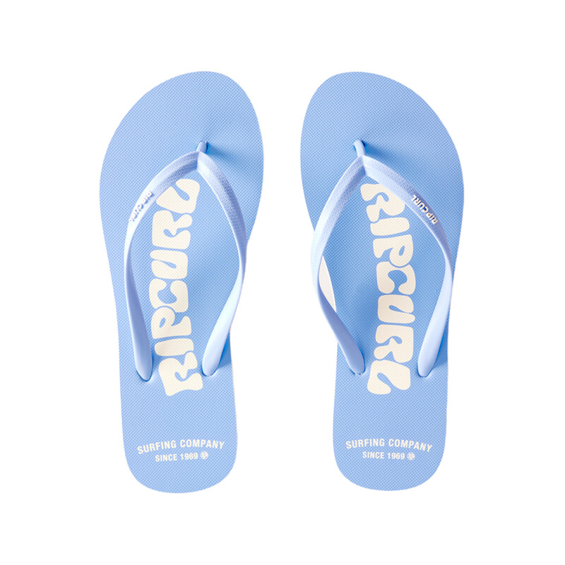 Ojotas Rip Curl Icons Of Surf Bloom Open Toe - Celeste Ojotas Rip Curl Icons Of Surf Bloom Open Toe - Celeste