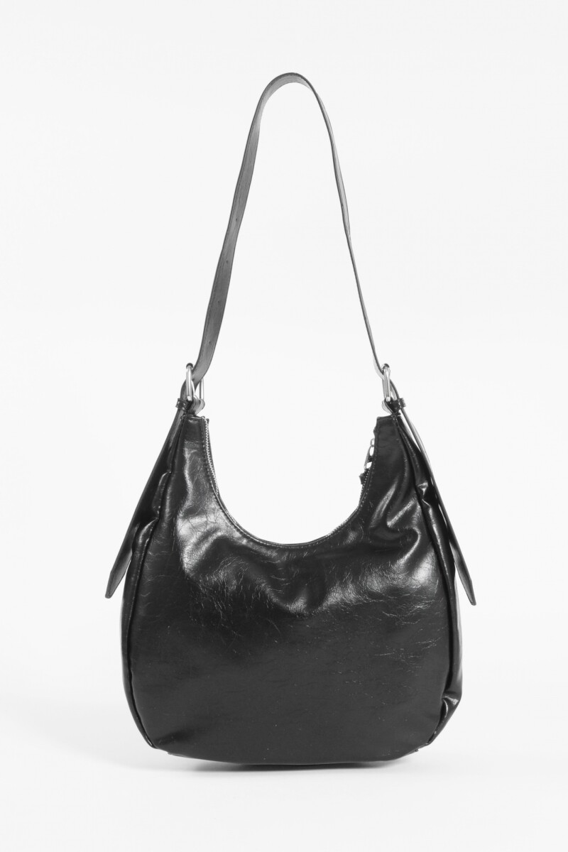 Cartera hobo cierres negro