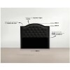 Respaldo Curvo De Sommier Ltc De Madera Forrado En Suede Respaldo Curvo De Sommier Ltc De Madera Forrado En Suede