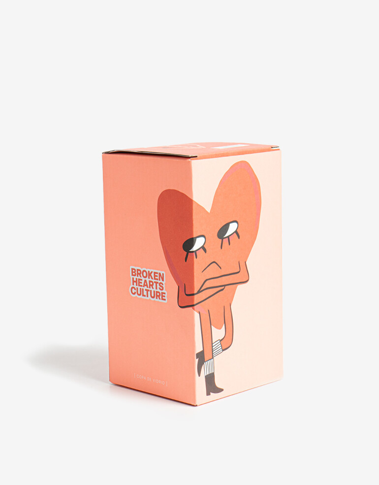 Artículos cocina Copa De Vidrio Broken Hearts - Combinacion Tricolor