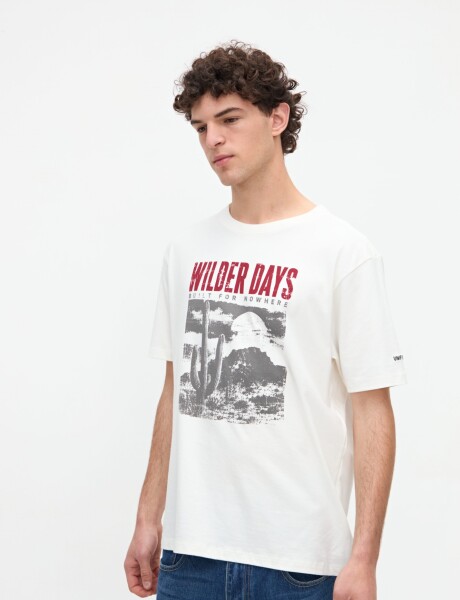 Remera Numa Off white