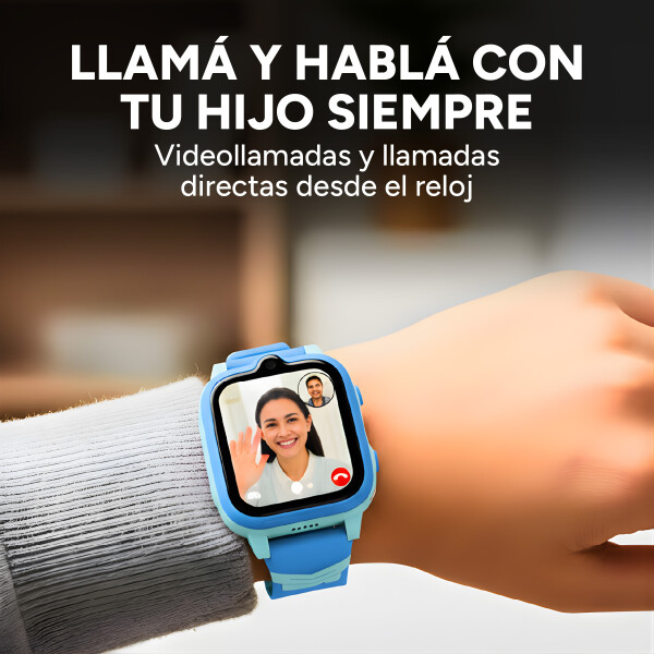 Reloj Inteligente Smartwatch Blackview Para Niños Z10 4G Color Azul