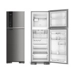 HELADERA TOP MOUNT -Eficiencia Energetica B acero inoxidable