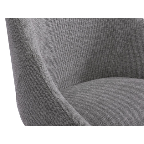 Silla De Comedor Vellev Tela Arena/Negro