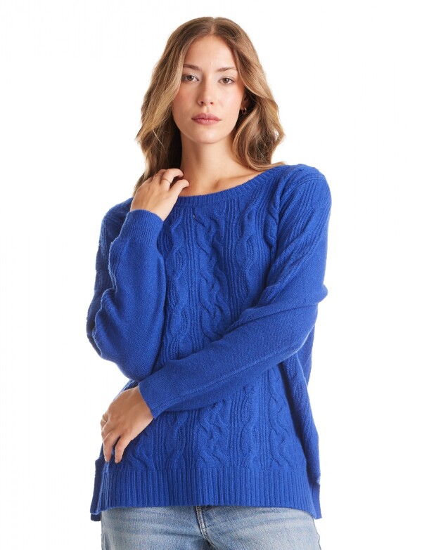 Buzo Soft Trenzas ROYAL