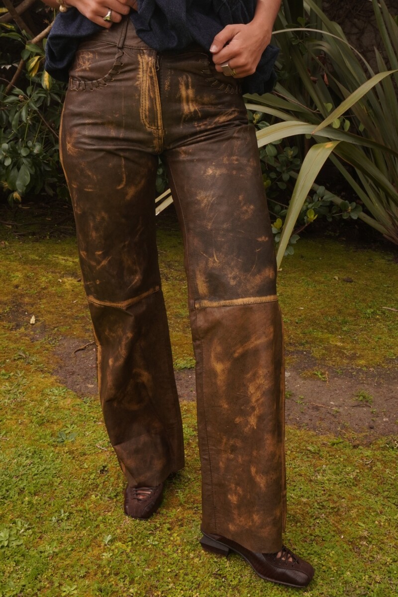 Rider Pants Chocolate Vintage