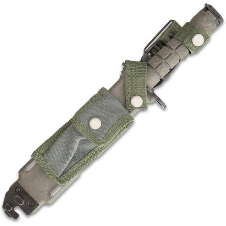 Cuchillo táctico con piedra de afilar - Bayoneta Cuchillo táctico con piedra de afilar - Bayoneta