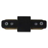 CONECTOR RECTO PARA RIEL NEGRO CONECTOR RECTO PARA RIEL NEGRO