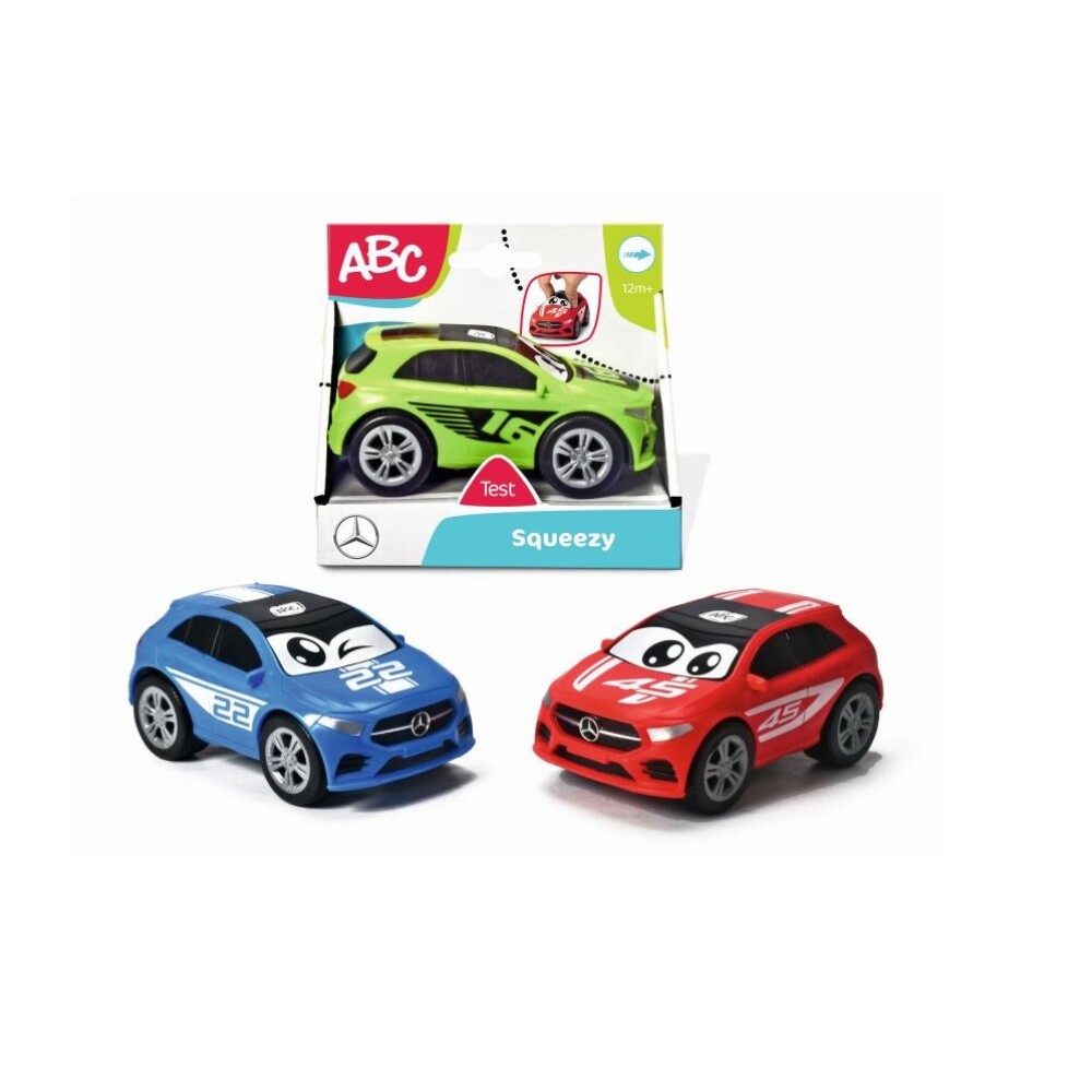 Autos Apretables Mercedes ABC ABC AUTOS LICENCIA MERCEDES APRETABLES SURTIDOS