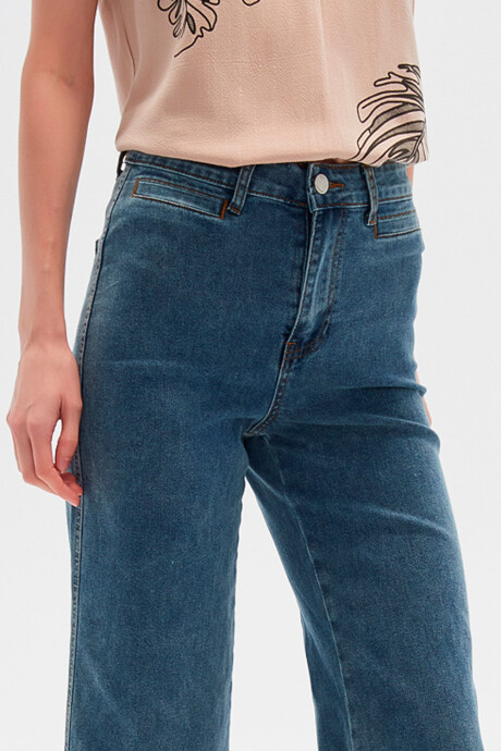 Pantalon Sohan Azul Grisaceo