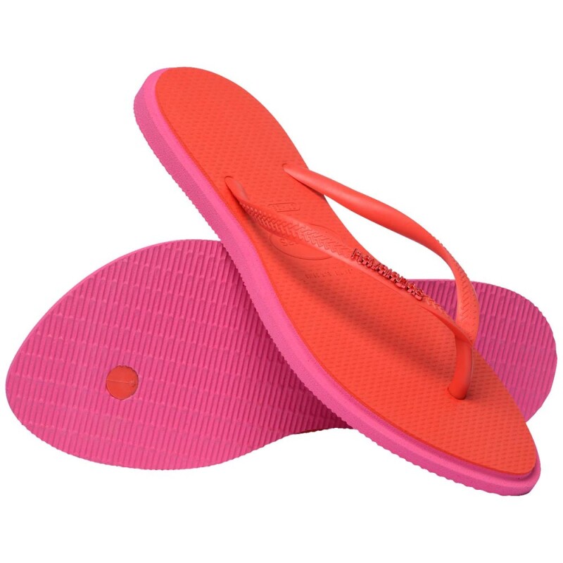 Sandalias Havaianas Slim Point FC Mujer Rosa Flux Rojo