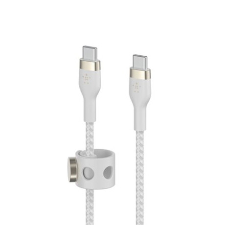Cable De Datos Belkin Pro Flex USB-C a USB-C 2 Mts White Cable De Datos Belkin Pro Flex USB-C a USB-C 2 Mts White