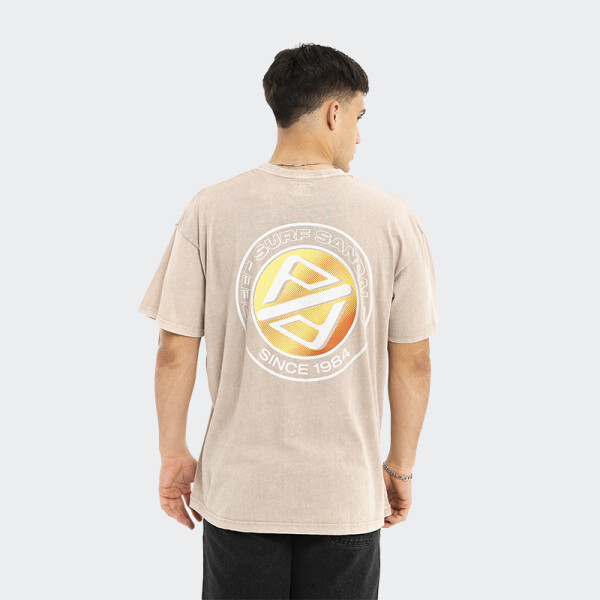 Remera Reef Oversize Beige