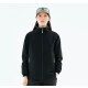 Campera Rompeviento e Impermeable Elastizada Unisex Gris Oscuro