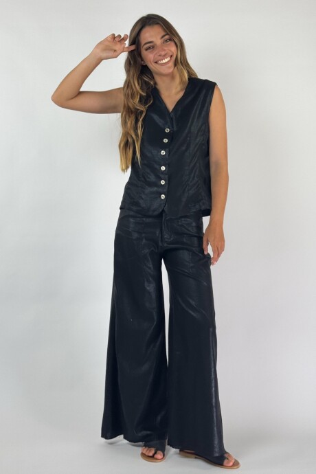 PANTALON JACINTO NEW METALIZADO Negro