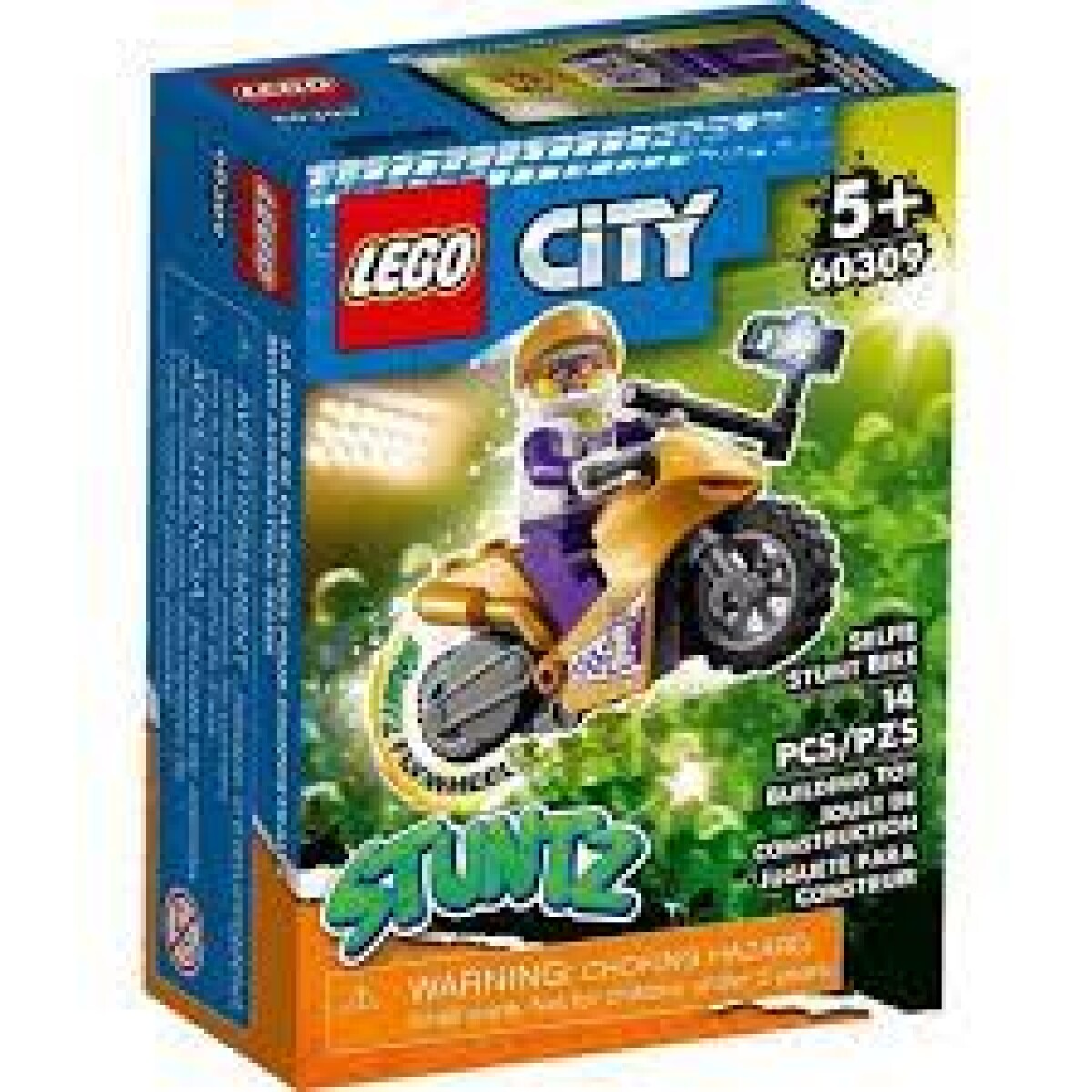 Lego Bicicleta acrobática para selfies 60309 