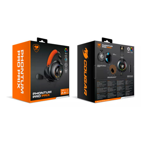 OUTLET- Auriculares Gamer Cougar Phontum Pro Prix Black OUTLET- Auriculares Gamer Cougar Phontum Pro Prix Black