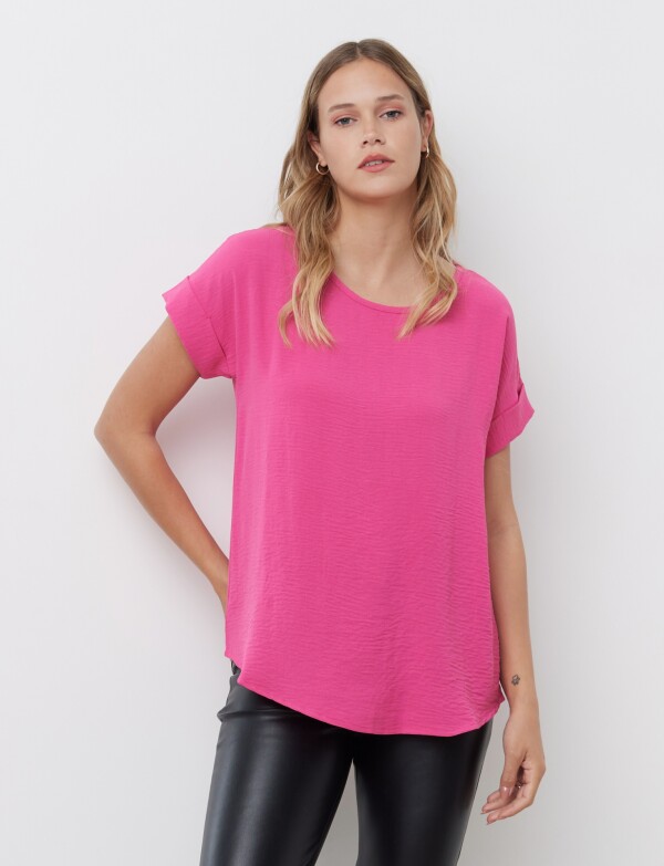 Blusa Solid FUCSIA