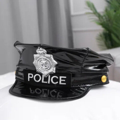 Gorro Policia Negro Gorro Policia Negro