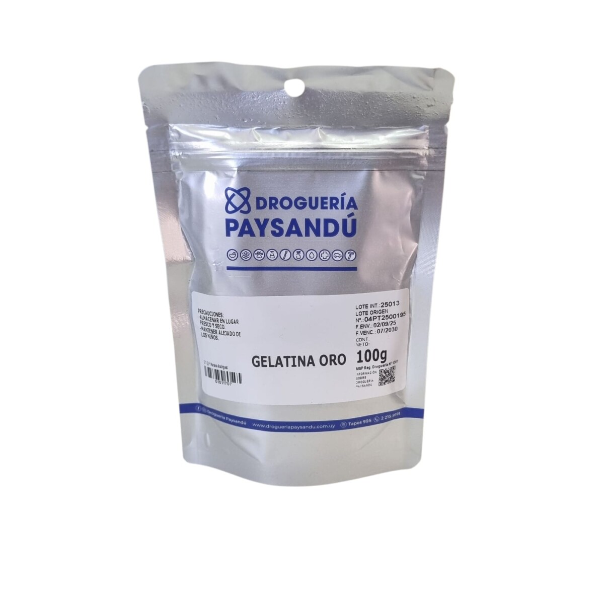 Gelatina Oro - 100 g 