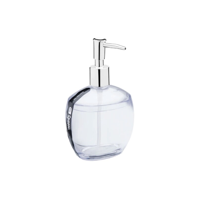DISPENSADOR JABON PLASTICO SPOOM CRISTAL COZA DISPENSADOR JABON PLASTICO SPOOM CRISTAL COZA